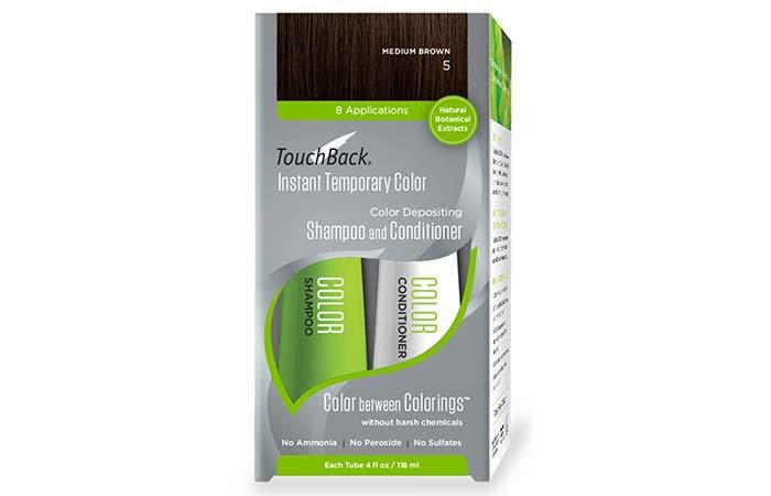 TouchBack Instant Temporary Color Depositing Shampoo And Conditioner 