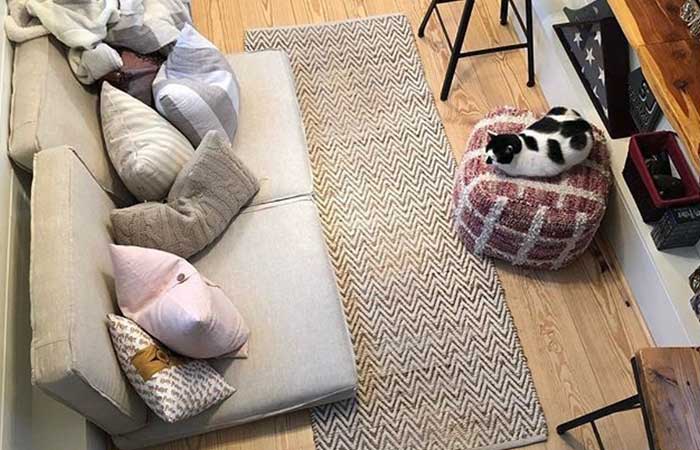 Use Floor Cushions For Additional Seating