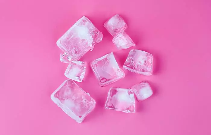 Use Ice Cubes To Remove Chewing Gum