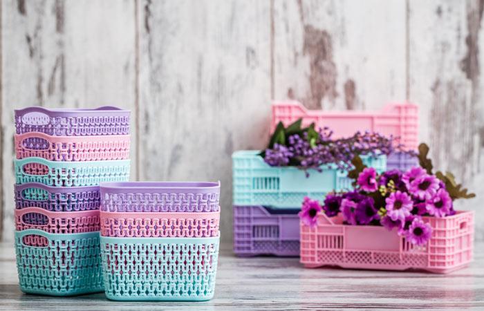 Use Storage Bins Creatively