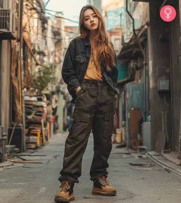 Woman In Tomboy Outfits