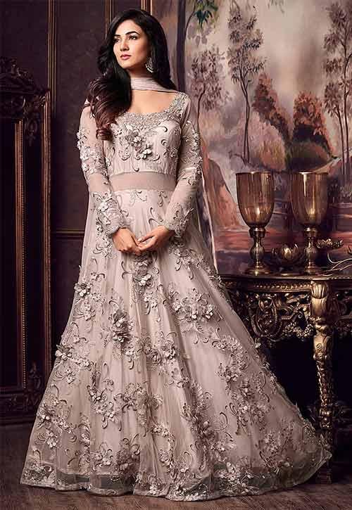 indian bridal dresses for fat ladies