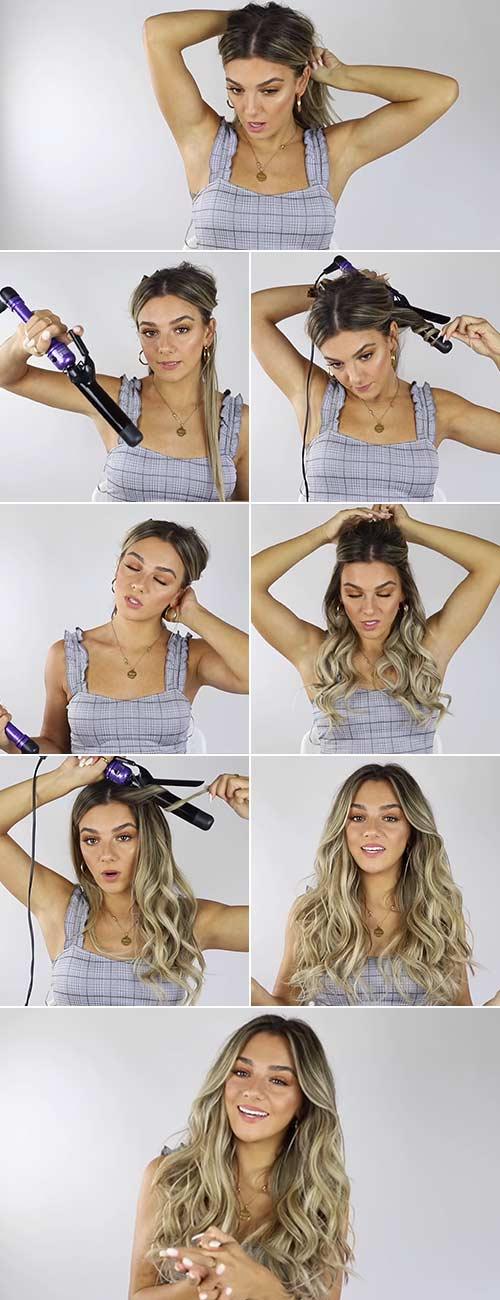 14 Easy Ways To Style Your Hair In Perfect Beach Waves Live Heathly Life