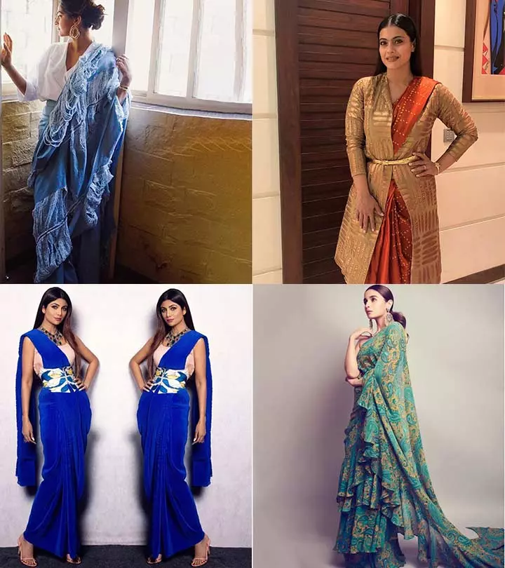 Bollywood Actresses Who Rocked Sarees In A Different Way