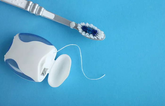 Brush and floss to get rid of garlic and onion breath