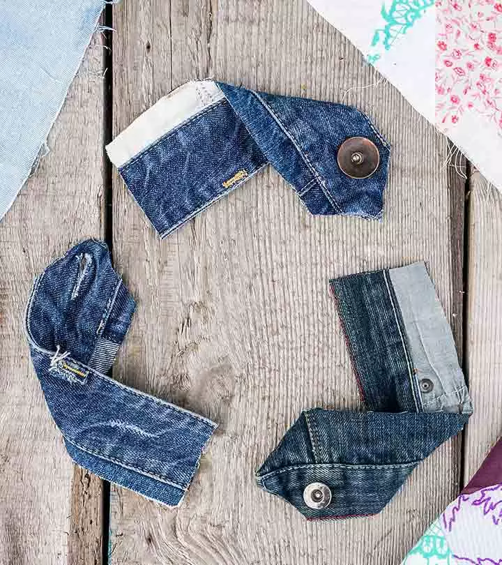 Clever Ways To Recycle Old Denim Pants For Home Decor