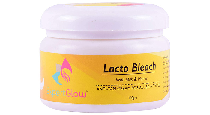 Expert Glow Lacto Bleach Tan Removal Cream