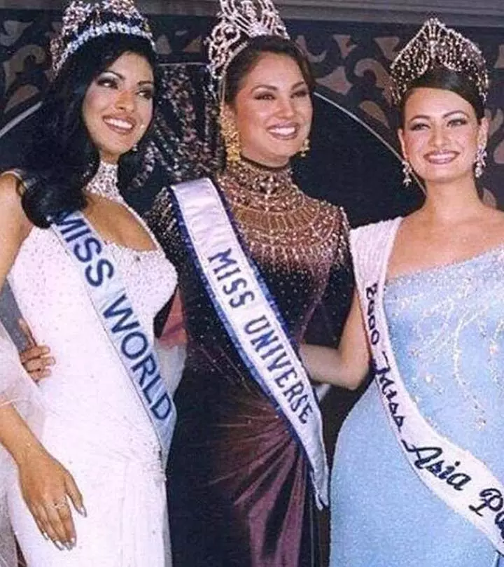 Famous Bollywood Actresses Who Have Won Major Beauty Pageants, And Their Husbands