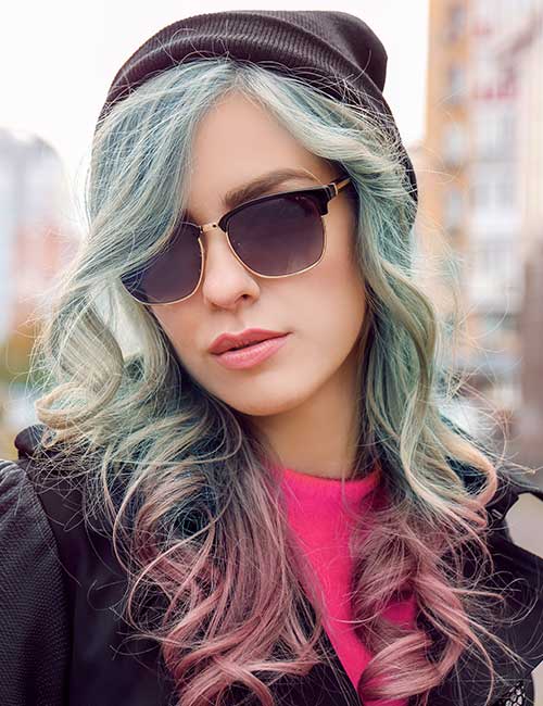 30 Stunning Two-Tone Hair Colors You Need To Check Out
