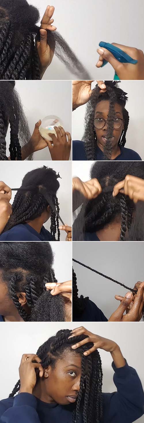 How to do Marley twists hairstyle