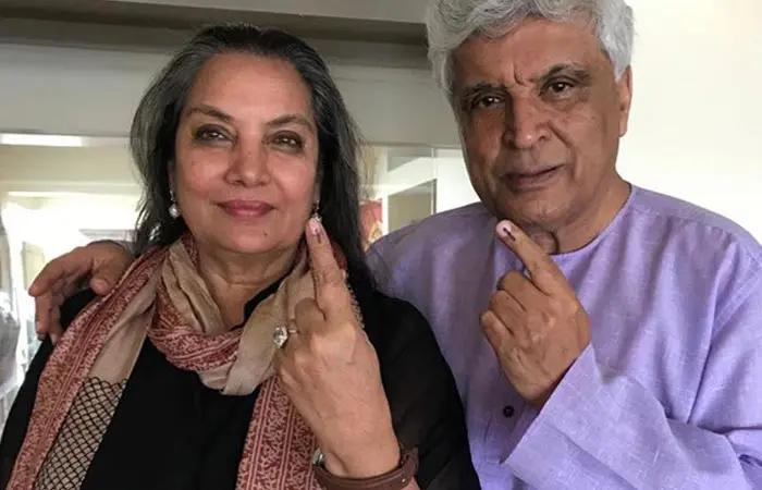 Javed Akhtar and Shabana Azmi