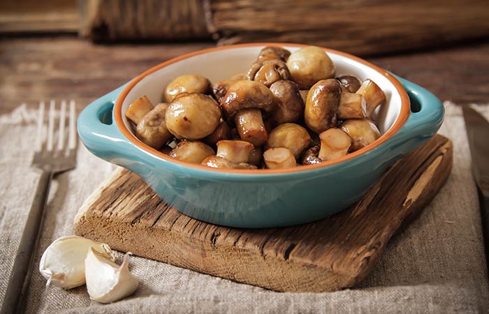 Keto Butter Fried Mushrooms