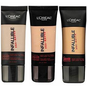 L’Oreal Paris Infallible Pro-Matte Foundation Reviews, Ingredients ...