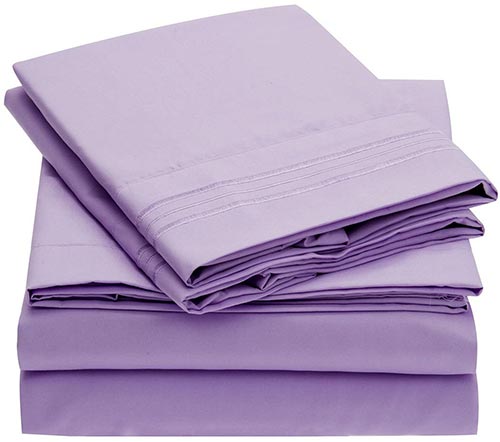 Mellanni Fine Linens Bed Sheet Set