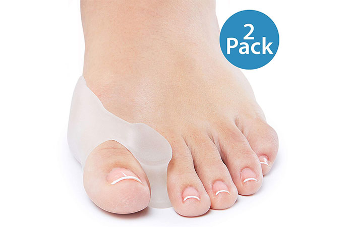 Natracare Gel Big Toe Bunion Guard With Toe Spreader