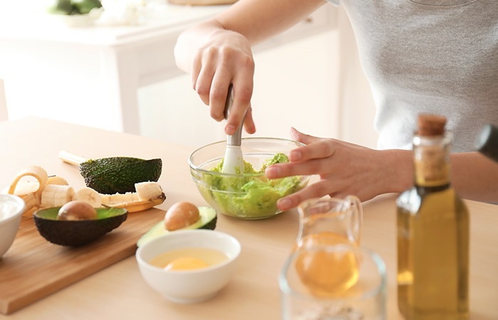 Olive Oil Based Hair Mask