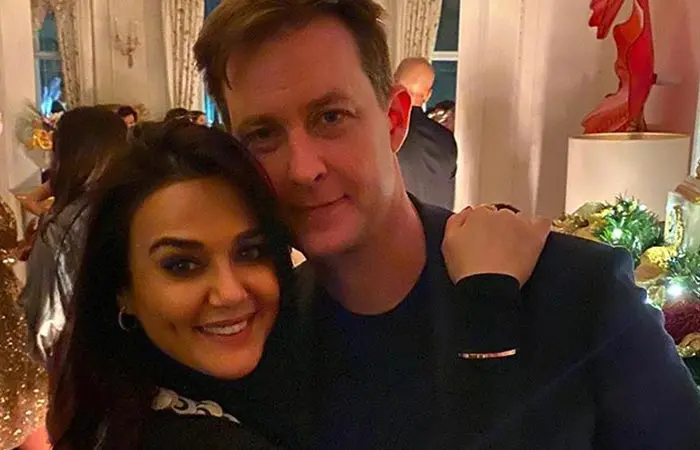 Preity Zinta And Gene Goodenough