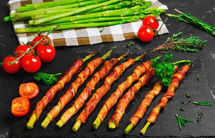  Prosciutto Wrapped Asparagus 