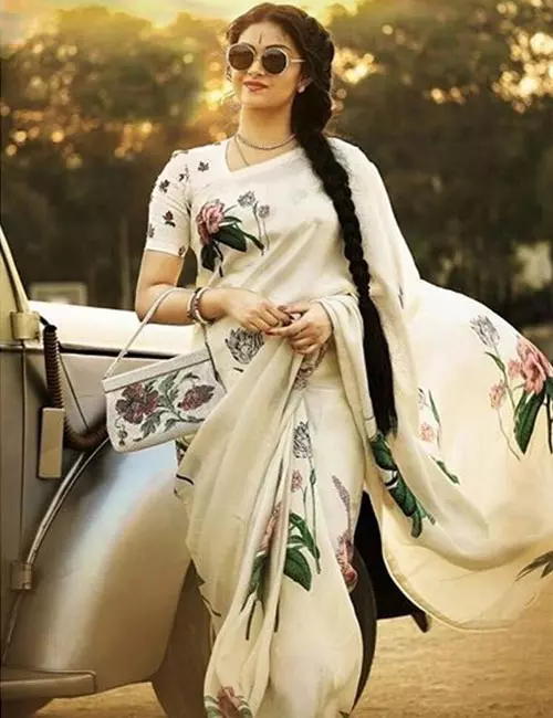 The Floral Saree