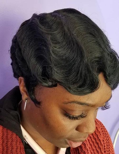 Tri-finger waves style