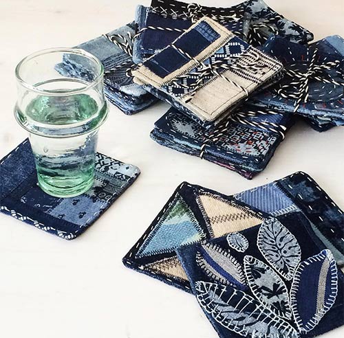 You Can Also Restore Them By Making Denim Coasters
