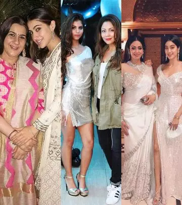 10 Stunningly Stylish Maa Beti Jodis Of Bollywood Who Look More Like Sisters