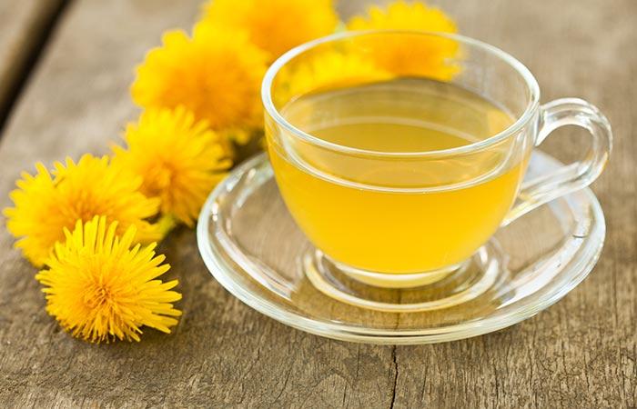 पैरों में सूजन के लिए डैंडिलियन चाय