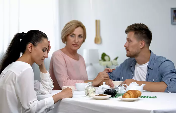 A toxic mother-in-law is overly jealous of your relationship with your spouse