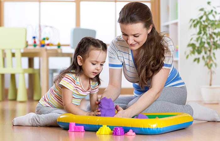 Child care services are one of the jobs dominated by women
