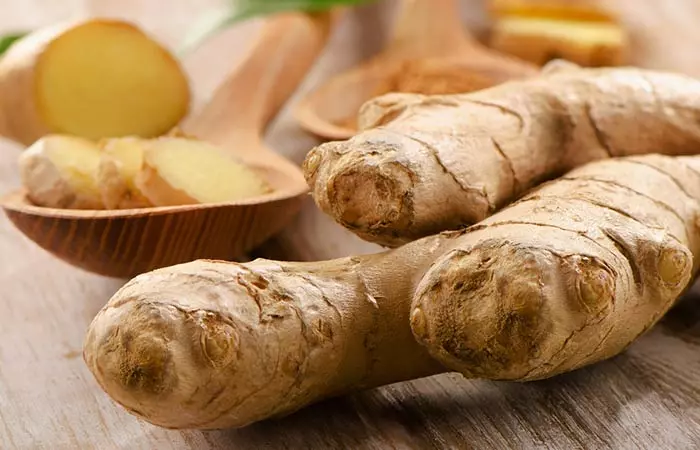 Ginger for a staph infection