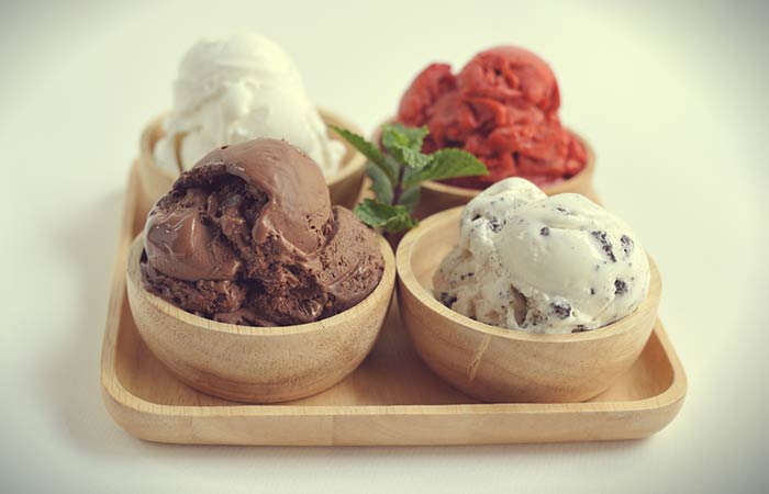 Home made ice cream or cake in pregnancy in hindi
