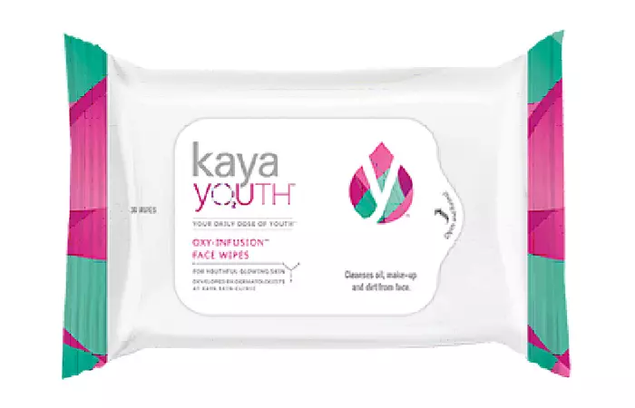 Kaya Youth Oxy-Infusion Face Wipes