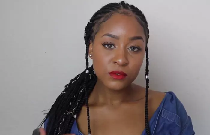 Low ponytail workout hairstyle