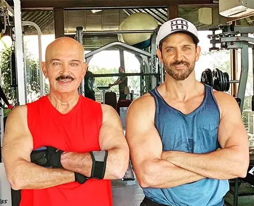 Rakesh Roshan and Hrithik Roshan