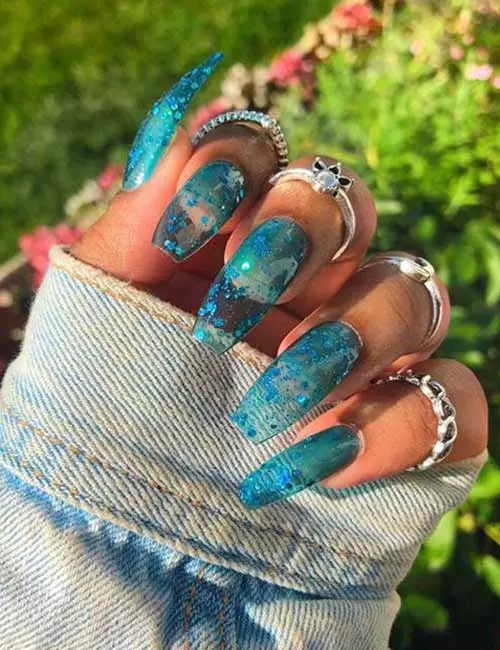 The Perfect Mix Of Glitter And Colour