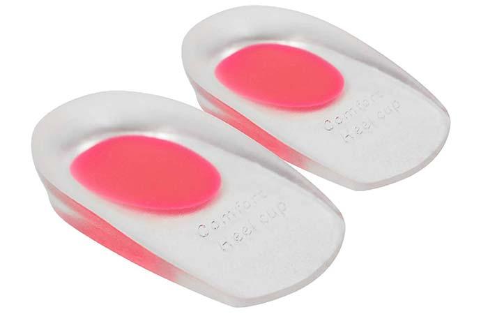 ViveSole Silicone Gel Heel Cups