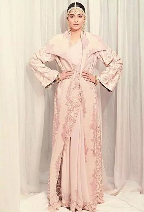 Wear Your Saree With A Long Jacket