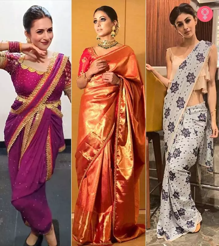 10 TV Actresses To Follow For Saree Fashion Inspiration_image