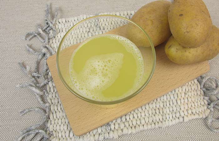 9. Potato Juice And Yellow Lentils