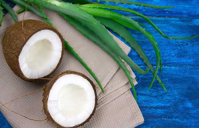 Coconut Milk And Aloe Vera 
