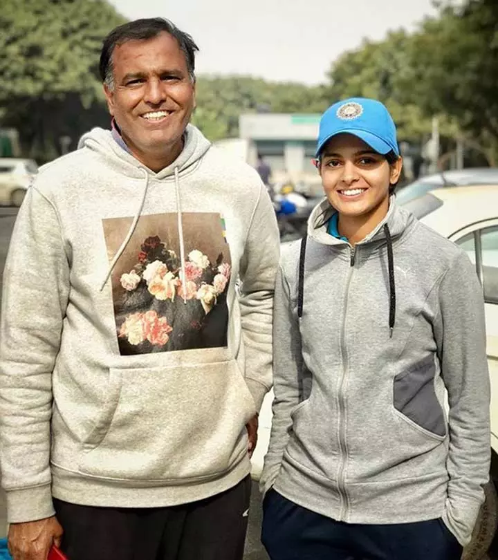 Father Takes Loans to Build Cricket Ground, Daughter Repays By Earning India Cap!_image