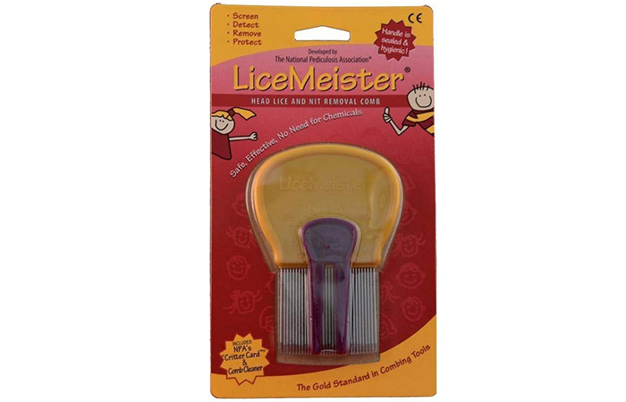 LiceMeister Head Lice And Nit Removal Comb