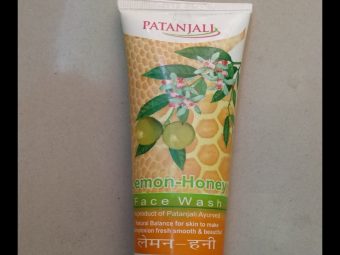 Patanjali Lemon-Honey Face Wash -prevents acne-By riya_neema