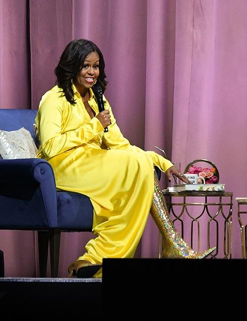 1. Michelle Obama In Thigh High Boots