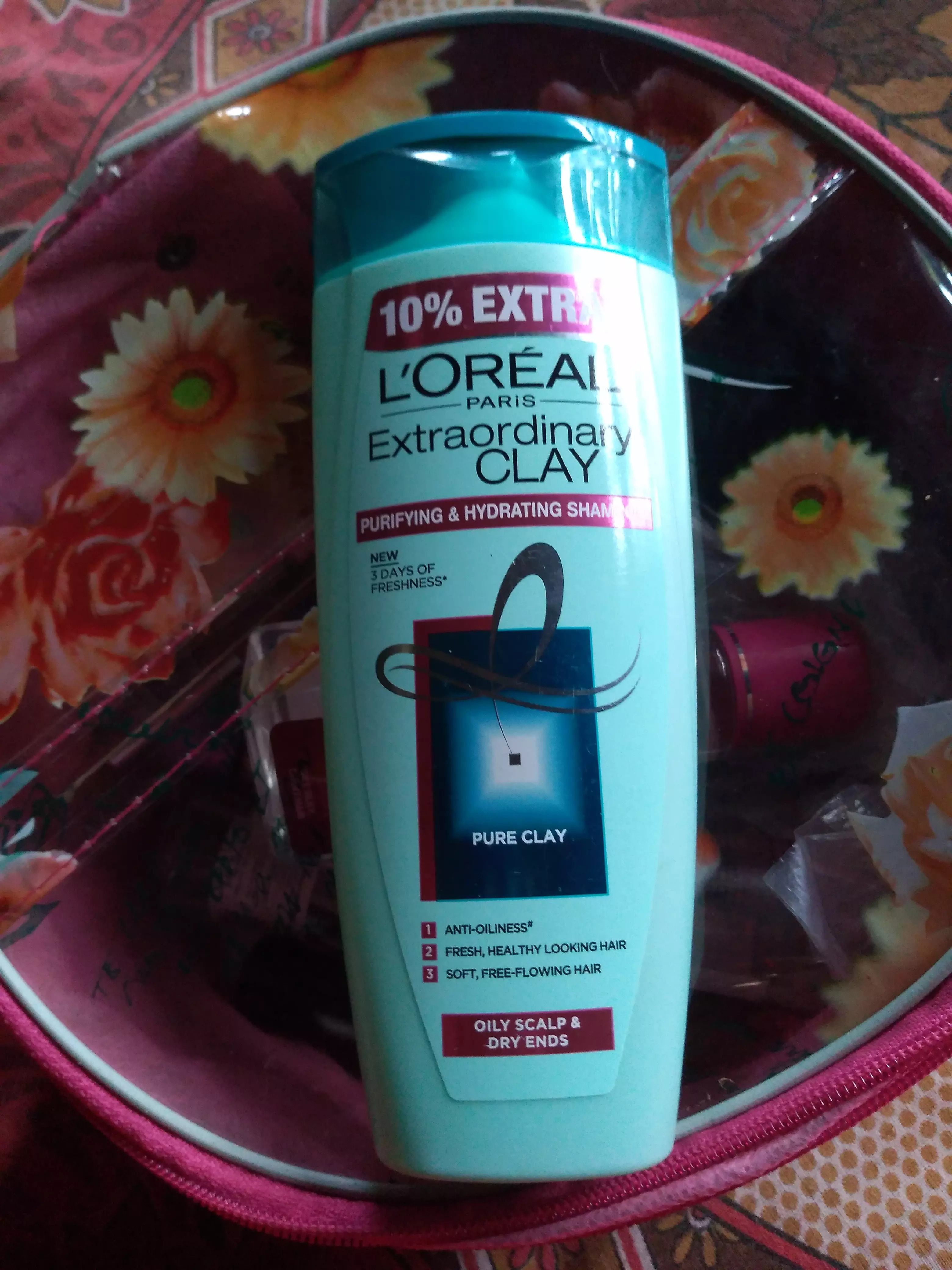 L’Oreal Paris Extraordinary Clay Purifying & Hydrating Shampoo Reviews