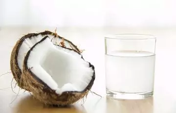 Sip on coconut water if you feel nauseous