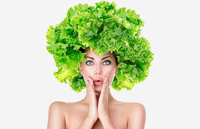 Benefits of Salad Leaf for Hair