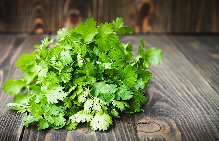 Coriander leaves