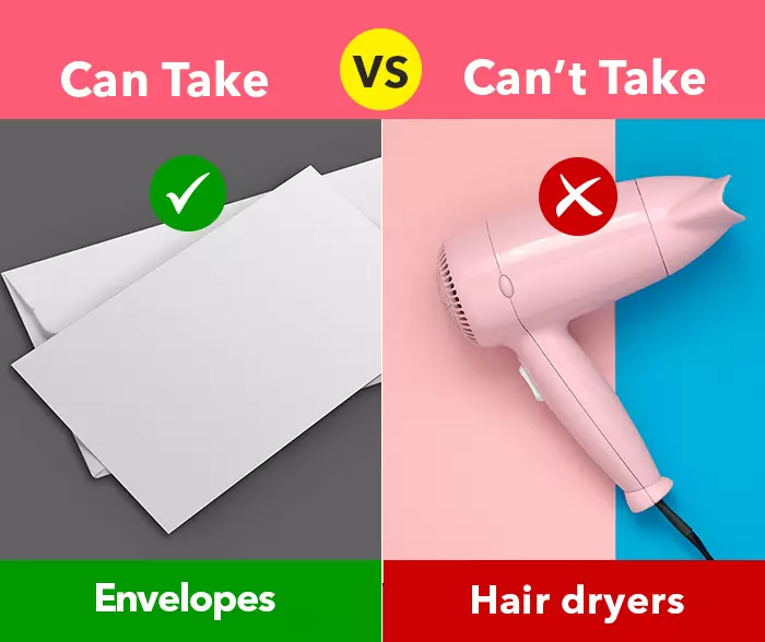 Envelopes Vs Hair Dryers