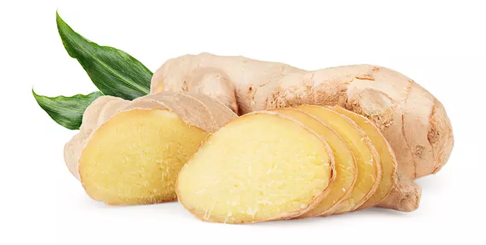 ginger for white spots treatment in hindi